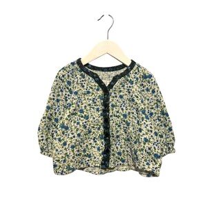 ⭐️ 5/$30 Zara Kids Floral Muslin Top size 2-3 Years